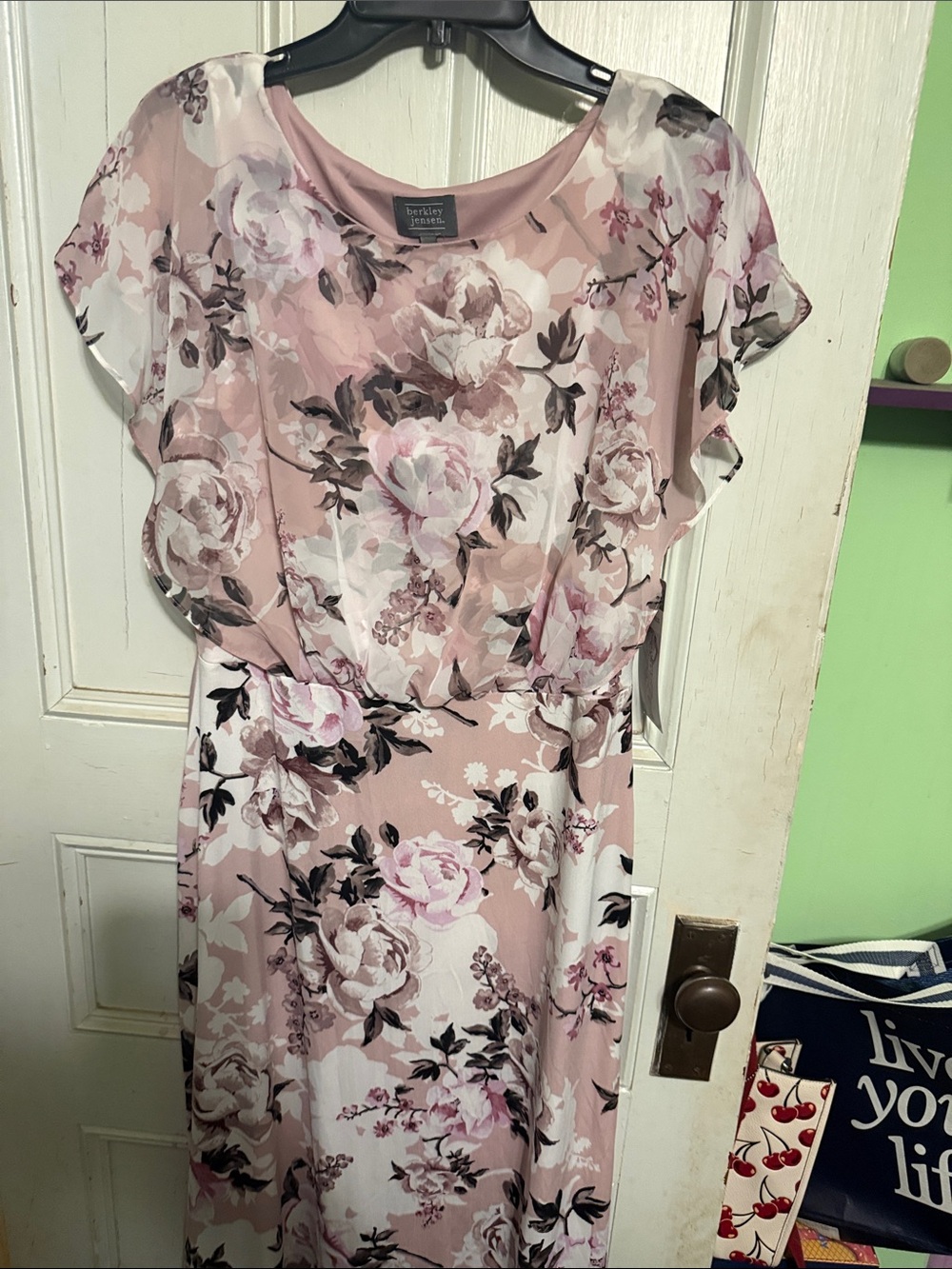 Berkshire Blush Pink Floral Maxi Dress